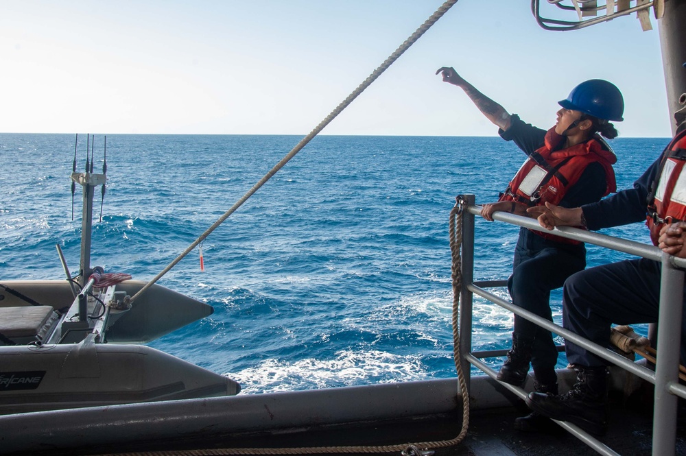 USS Ronald Reagan (CVN 76) small-boat operations