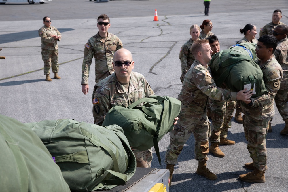 Conducting baggage detail ops