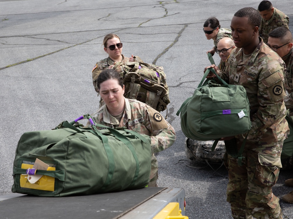 Conducting baggage detail ops