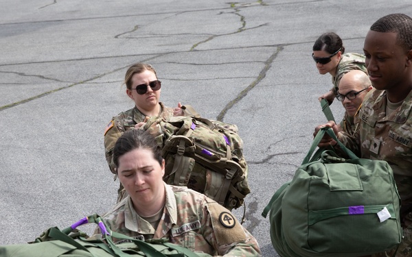 Conducting baggage detail ops