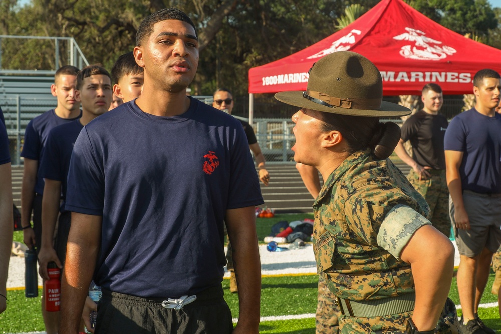 Recruiting Station Tampa's annual pool function