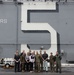 N95 and Office of Secretary of Defense CAPE &amp; Policy Visit the USS Bataan