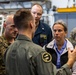 N95 and Office of Secretary of Defense CAPE &amp; Policy Visit the USS Bataan