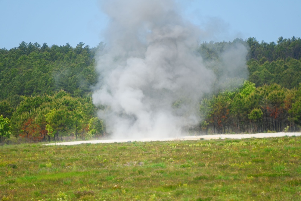 FORT DIX-RANGE 53 421 Combat Training Squadron Demolitions training. May 23rd, 2023