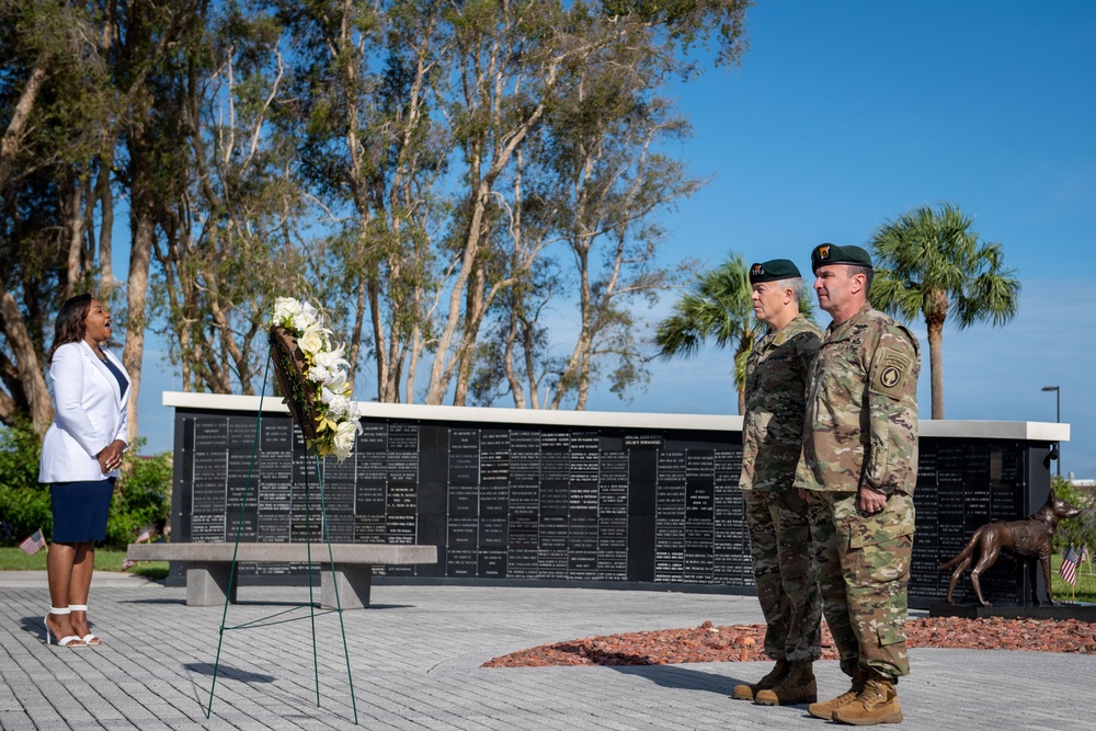 USSOCOM Honors Fallen during Memorial Day Observance