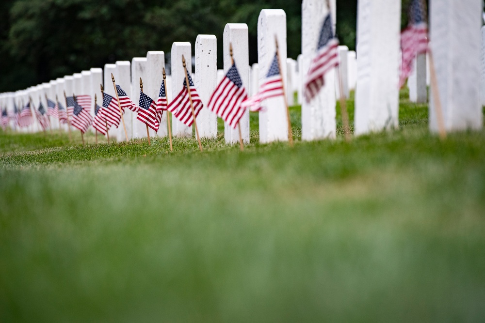 Flags In 2023 at Arlington National Cemetery