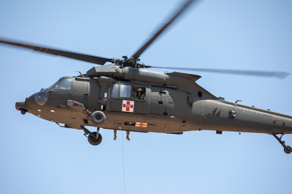 1-111th MEDEVAC Hoist Training