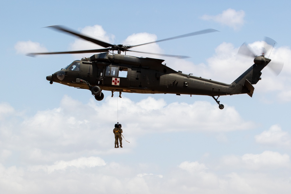 1-111th MEDEVAC Hoist Training