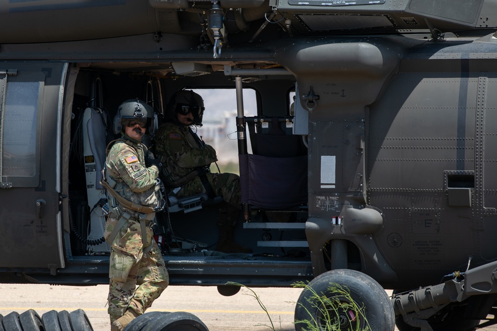 1-111th MEDEVAC Hoist Training