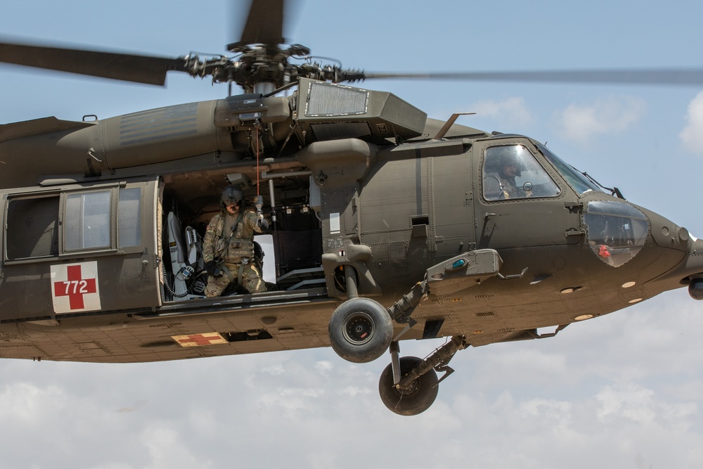 1-111th MEDEVAC Hoist Training