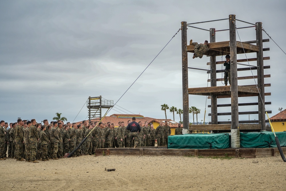 NROTC Visits MCRD San Diego