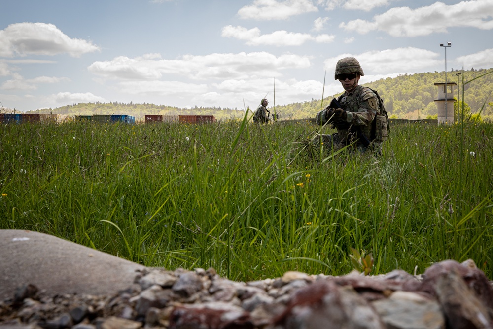 82nd Brigade Engineering Battalion train in site exploitation