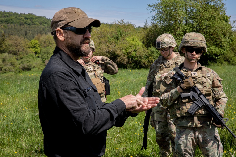 82nd Brigade Engineering Battalion train in site exploitation