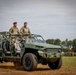 Paratroopers March During Pass In Review Ceremony