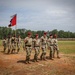 Paratroopers March During Pass In Review Ceremony