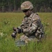 Engineer Places Claymore Mine At Camp Robinson