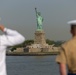 U.S. Marines and Sailors arrive at Fleet Week New York