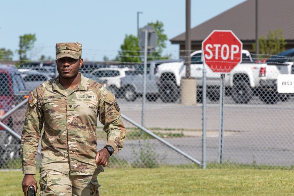 Land Navigation Training May 25, 2023