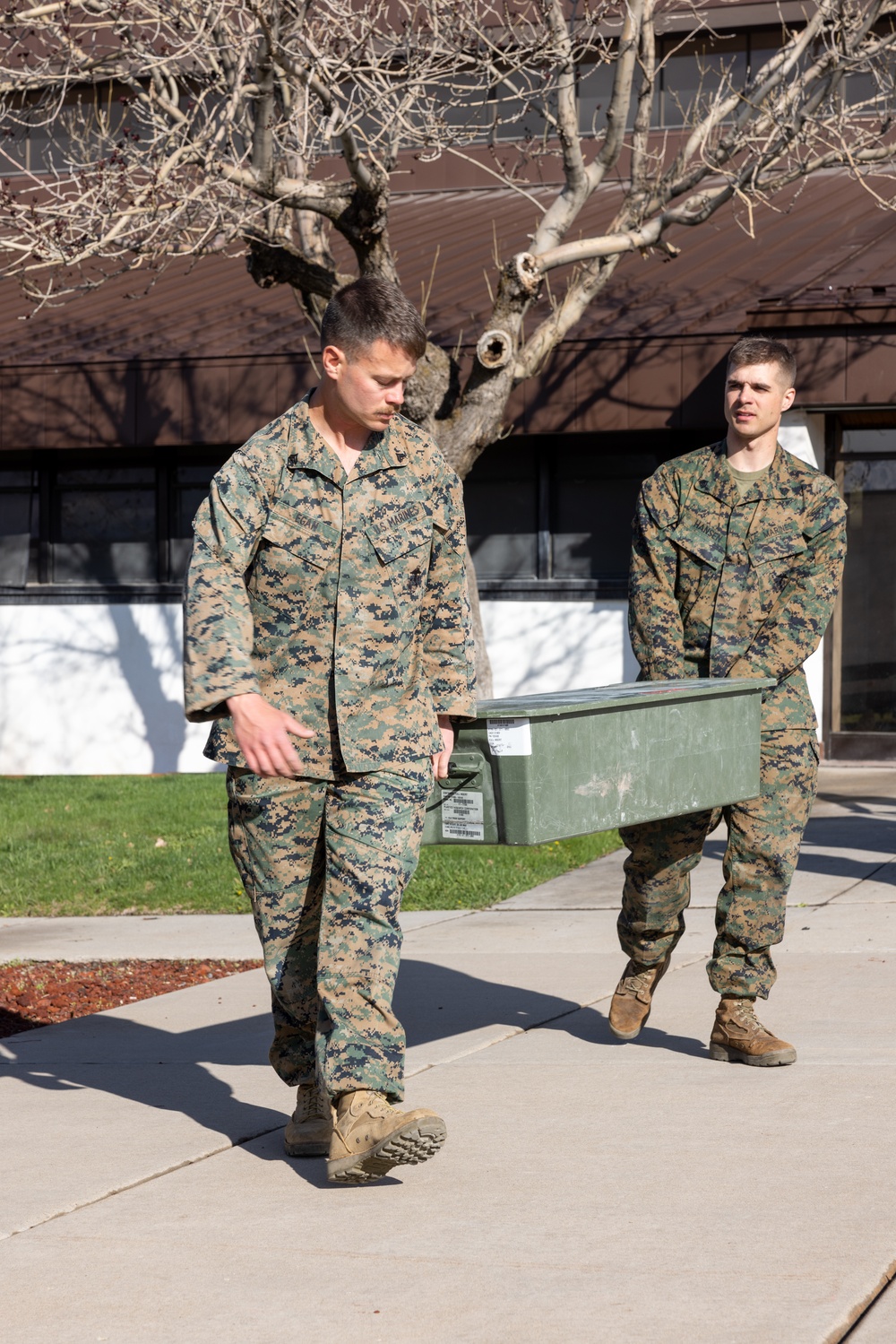 Fox Company, 2nd Battalion 23rd Marines Moves Home Training Centers