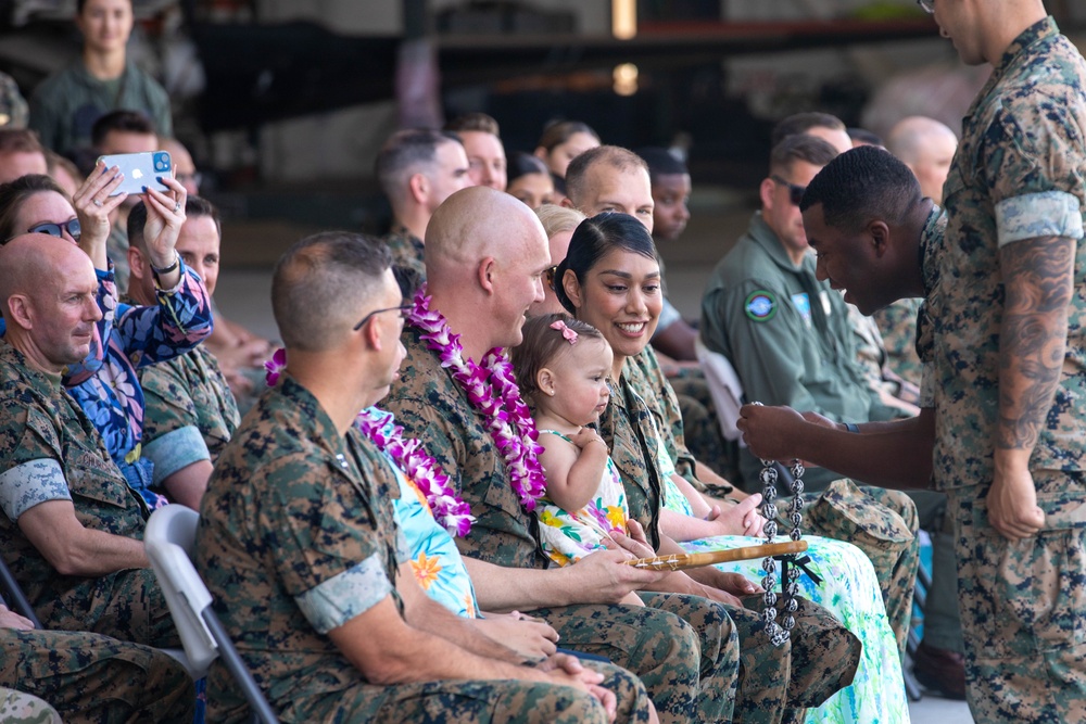 VMM-268 Relief and Appointment Ceremony