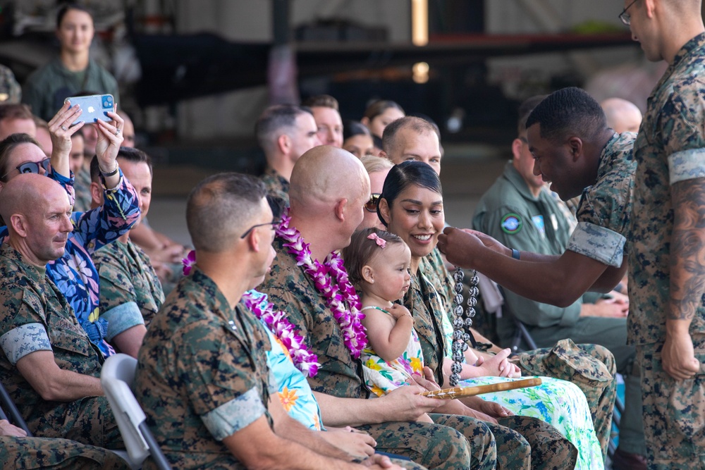 VMM-268 Relief and Appointment Ceremony