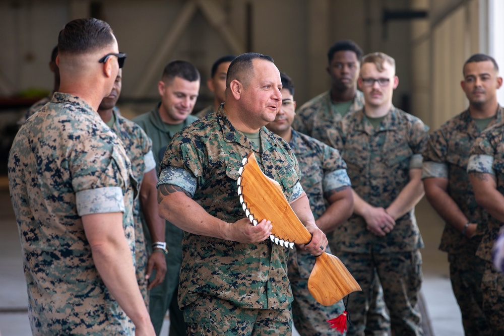 VMM-268 Relief and Appointment Ceremony