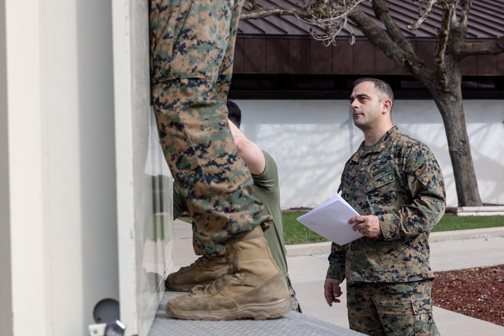 Fox Company, 2nd Battalion 23rd Marines Moves Home Training Centers