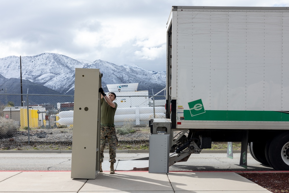 Fox Company, 2nd Battalion 23rd Marines Moves Home Training Centers