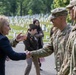 Deputy Secretary Hicks, staff place flags at Arlington National Cemetery