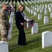 Deputy Secretary Hicks, staff place flags at Arlington National Cemetery