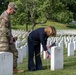 Deputy Secretary Hicks, staff place flags at Arlington National Cemetery