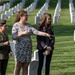 Deputy Secretary Hicks, staff place flags at Arlington National Cemetery