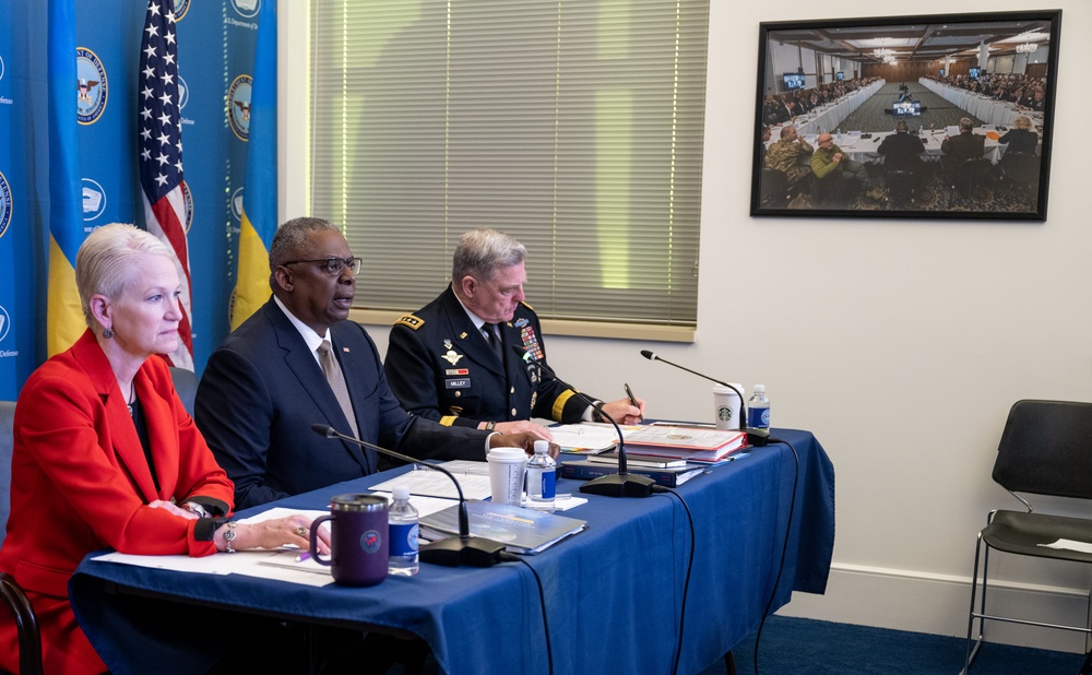 Secretary Austin, CJCS, ASD International Security Affairs participate in UDCG