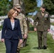 Deputy Secretary Hicks, staff place flags at Arlington National Cemetery