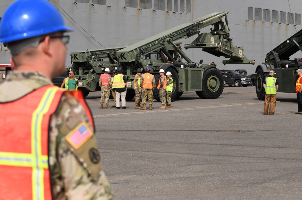 USNS Fisher Conducts Onload