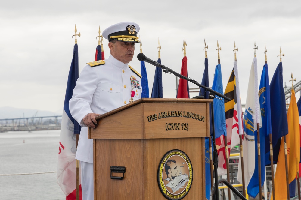 Carrier Strike Group 15 Conducts Change of Command Ceremony