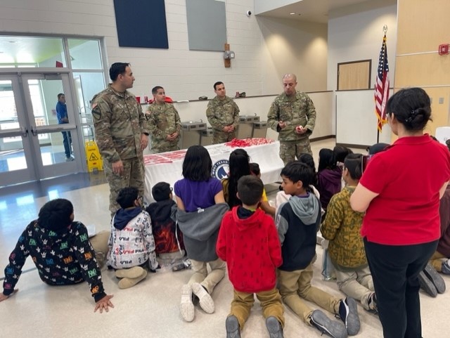 Texas Counterdrug joins Yucca Elementary School's 2023 Career Day