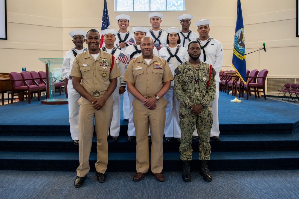 Naturalization Ceremony at Recruit Training Command