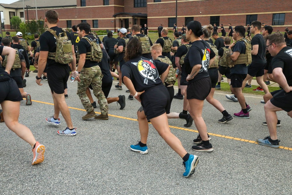 3rd Special Forces Group (Airborne) conducts memorial physical training in honor of Memorial Day