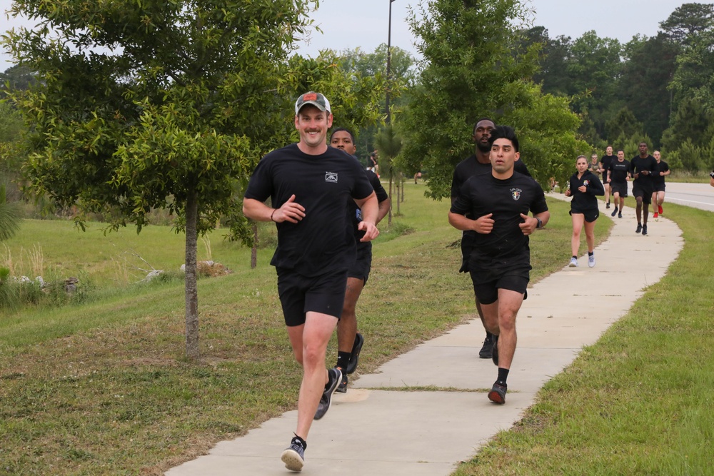 3rd Special Forces Group (Airborne) conducts memorial physical training in honor of Memorial Day