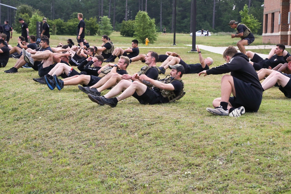 3rd Special Forces Group (Airborne) conducts memorial physical training in honor of Memorial Day