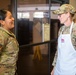 CMSgt Laura Hoover Visits Chisolm Trail Inn Dining Facility