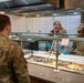 CMSgt Laura Hoover Visits Chisolm Trail Inn Dining Facility