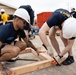 Sailors help Habitat For Humanity build homes