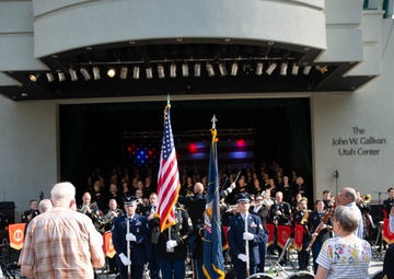 Utah National Guard’s 23rd Army Band performs at the Armed Forces Day Concert