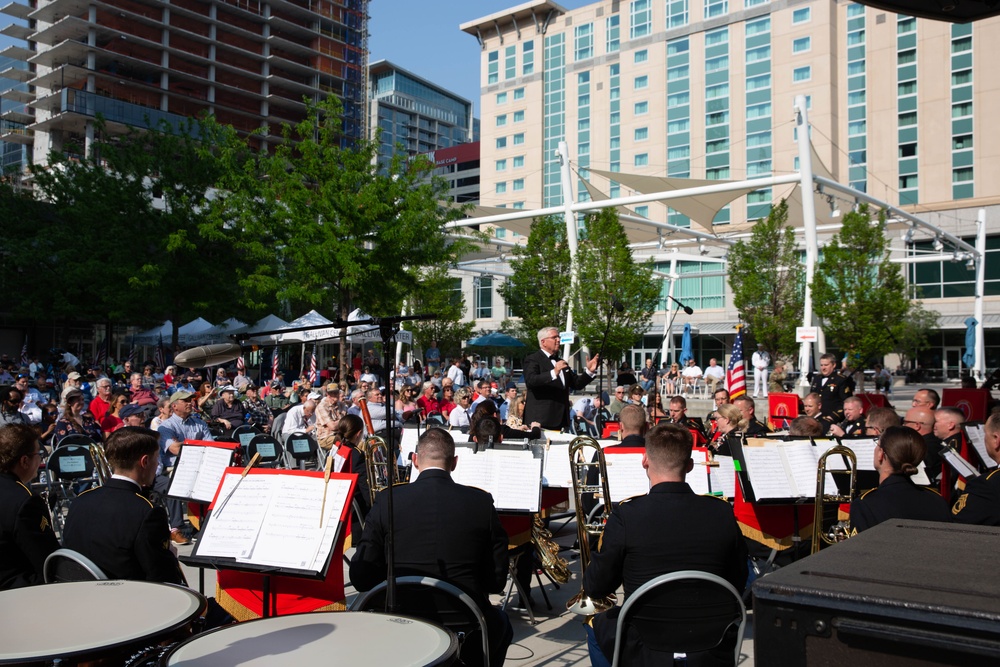 Utah National Guard’s 23rd Army Band performs at the Armed Forces Day Concert