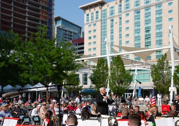 Utah National Guard’s 23rd Army Band performs at the Armed Forces Day Concert