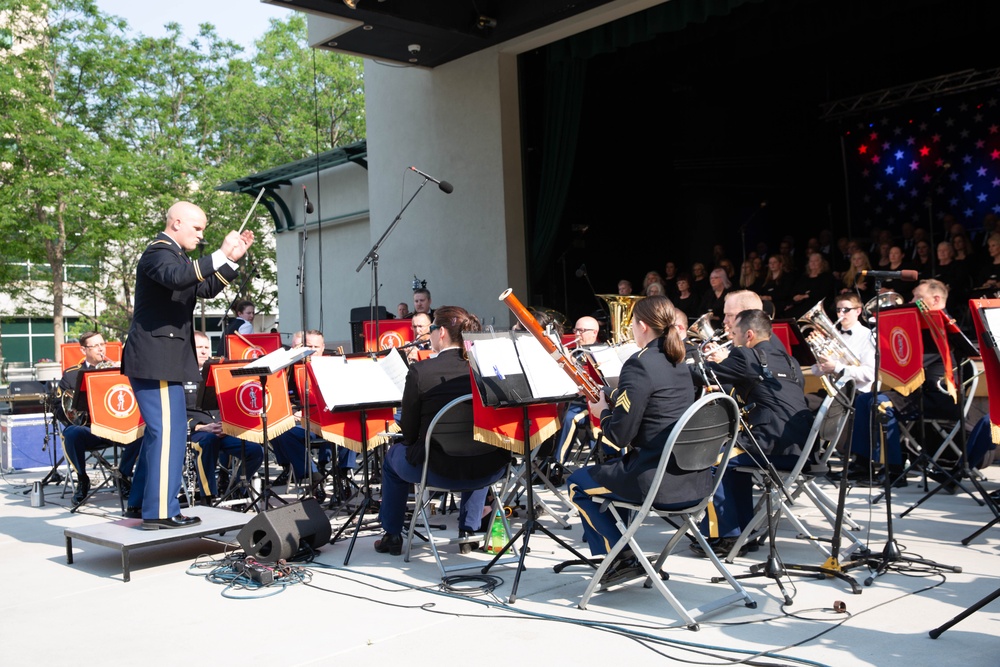 Utah National Guard’s 23rd Army Band performs at the Armed Forces Day Concert