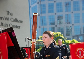 Utah National Guard’s 23rd Army Band performs at the Armed Forces Day Concert