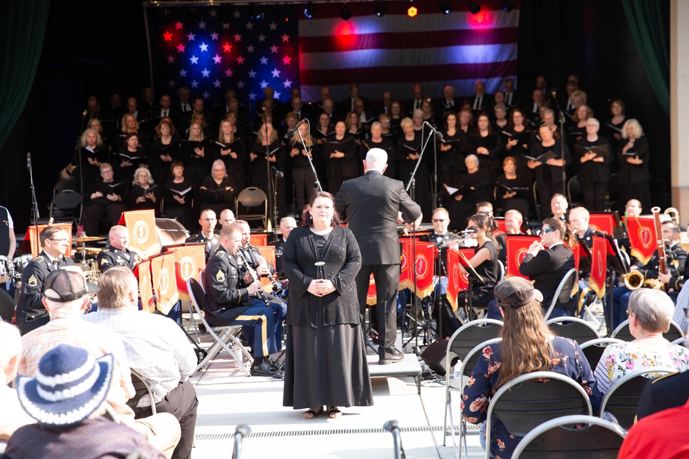 Utah National Guard’s 23rd Army Band performs at the Armed Forces Day Concert